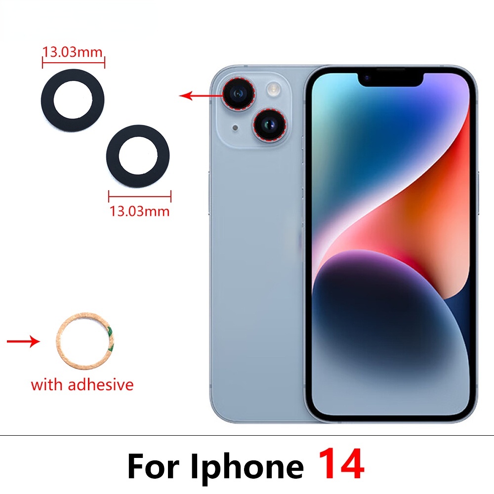 Ống Kính Camera Sau Thay Thế Mới Cho iPhone 14 14 Plus 14 Pro 14 Pro Max Plus