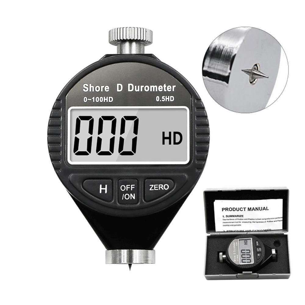 Thước Đo Độ Cứng Của Màn Hình Kỹ Thuật Số 0-100HA Bằng Nhựa Và Da