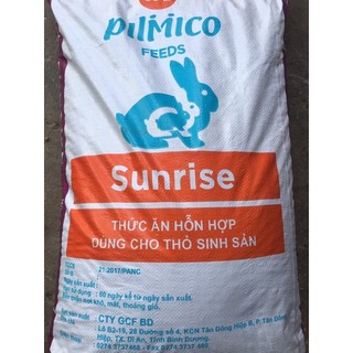 1kg cám sunrise - thức ăn cho thỏ bọ