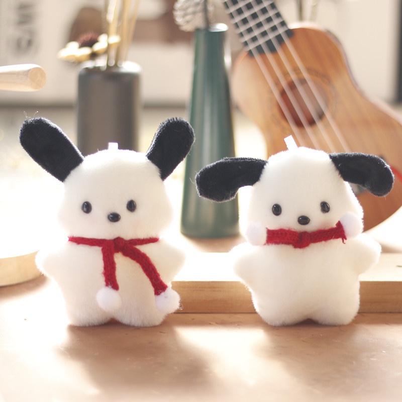 Móc Khóa Hình Búp Bê Nhồi Bông Sanrio Pochacco SY2 YS2