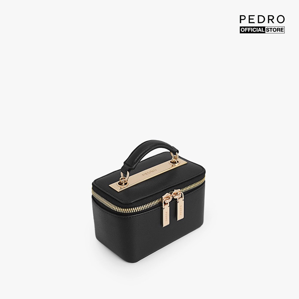 PEDRO - Túi xách nữ hình hộp chữ nhật Leather Mini Vanity PW4-66500011-01