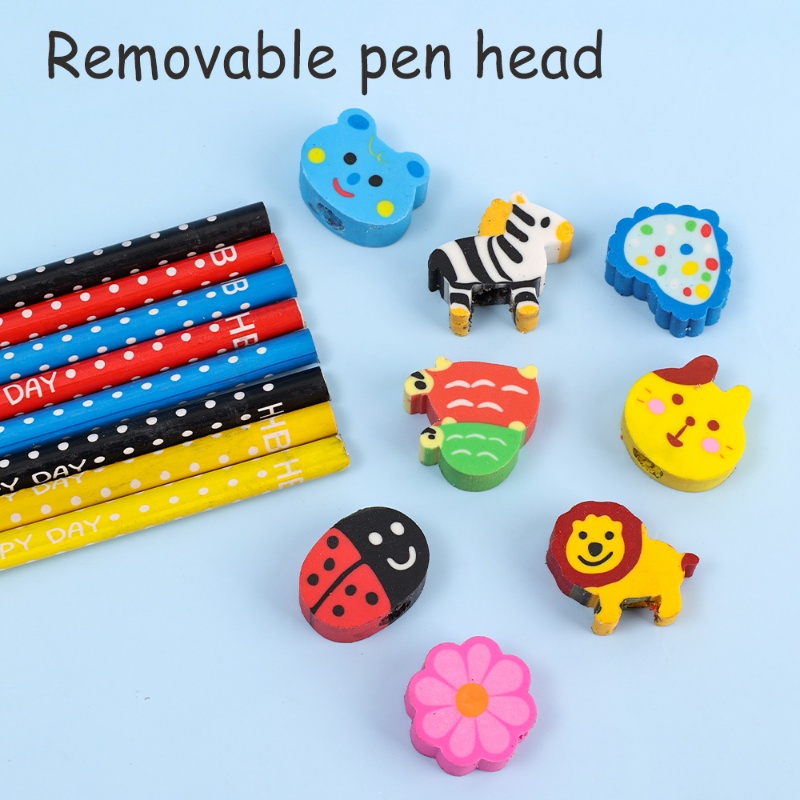 Bút Chì / Bút Chì Vẽ Hình Thỏ Hoạt Hình HB Sáng Tạo Dành Cho Trẻ Mẫu Giáo