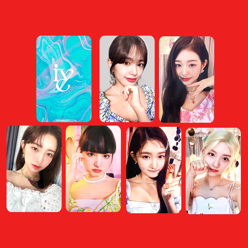 Set 6 Tấm Thẻ Ảnh Lomo Kpop Album IVE After Like Eleven Album 2023