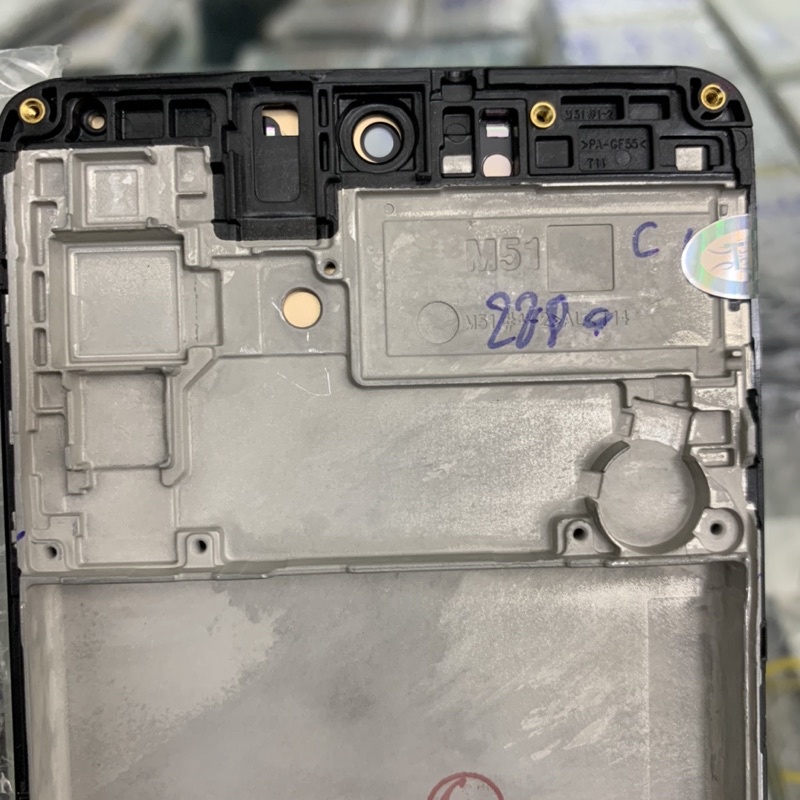 Màn hình SAMSUNG M51, màn OLED 2 ic  nguyên khung