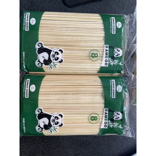 Que tre xiên thịt Gấu trúc dài 20cm