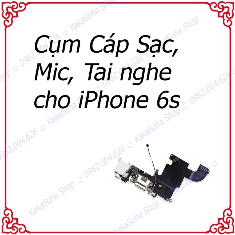 Cụm Cáp Chân Sạc lP Đa Năng Dành Cho lP 6 đến 8 Plus Hàng Mới Chính Hãng