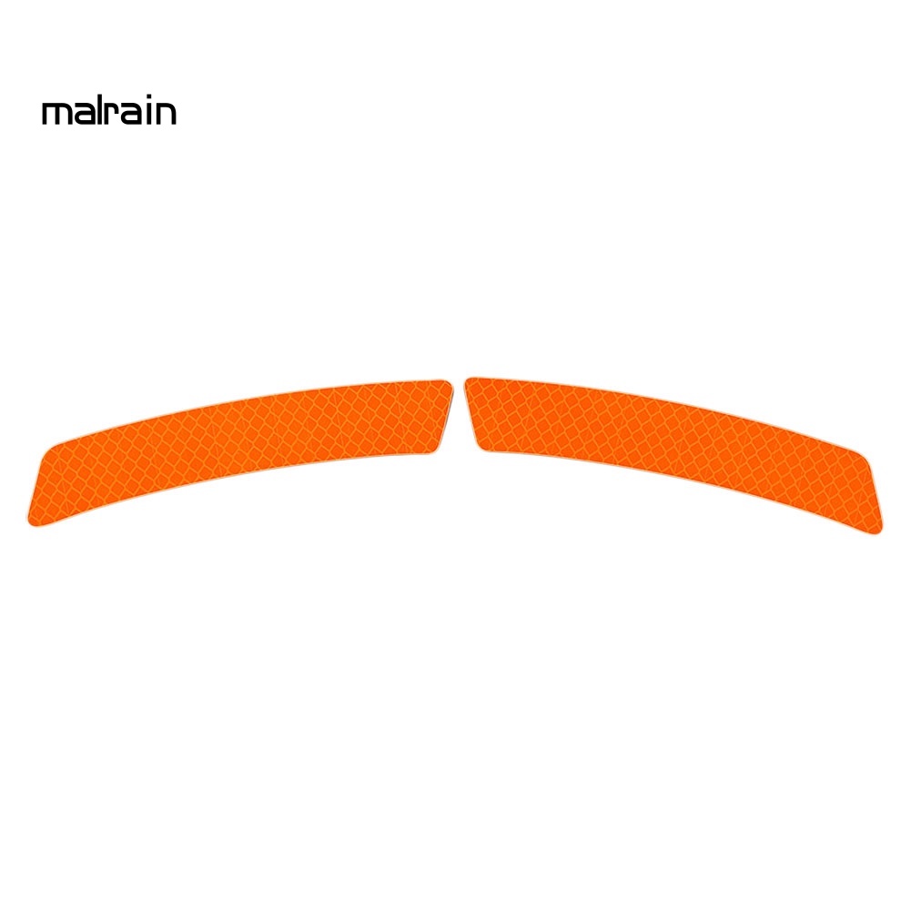 1 Cặp Miếng Dán Phản Quang Cảnh Báo Chống Va Chạm Cho Cửa Xe Hơi