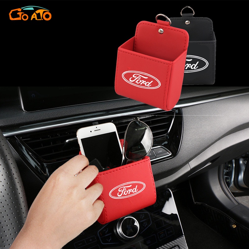 GTIOATO HộP ĐựNg Đồ TrêN Ô Tô Hộp Đựng Điện Thoại Trên Oto Lỗ Thông Gió Ô Tô Hộp Đựng Đồ Trên Xe Ô Tô Trang Trí NộI ThấT Ô Tô Cho Ford Ranger Focus Everest Transit Fiesta Ecosport Mustang Raptor Explorer Bronco Mondeo Tourneo Expedition