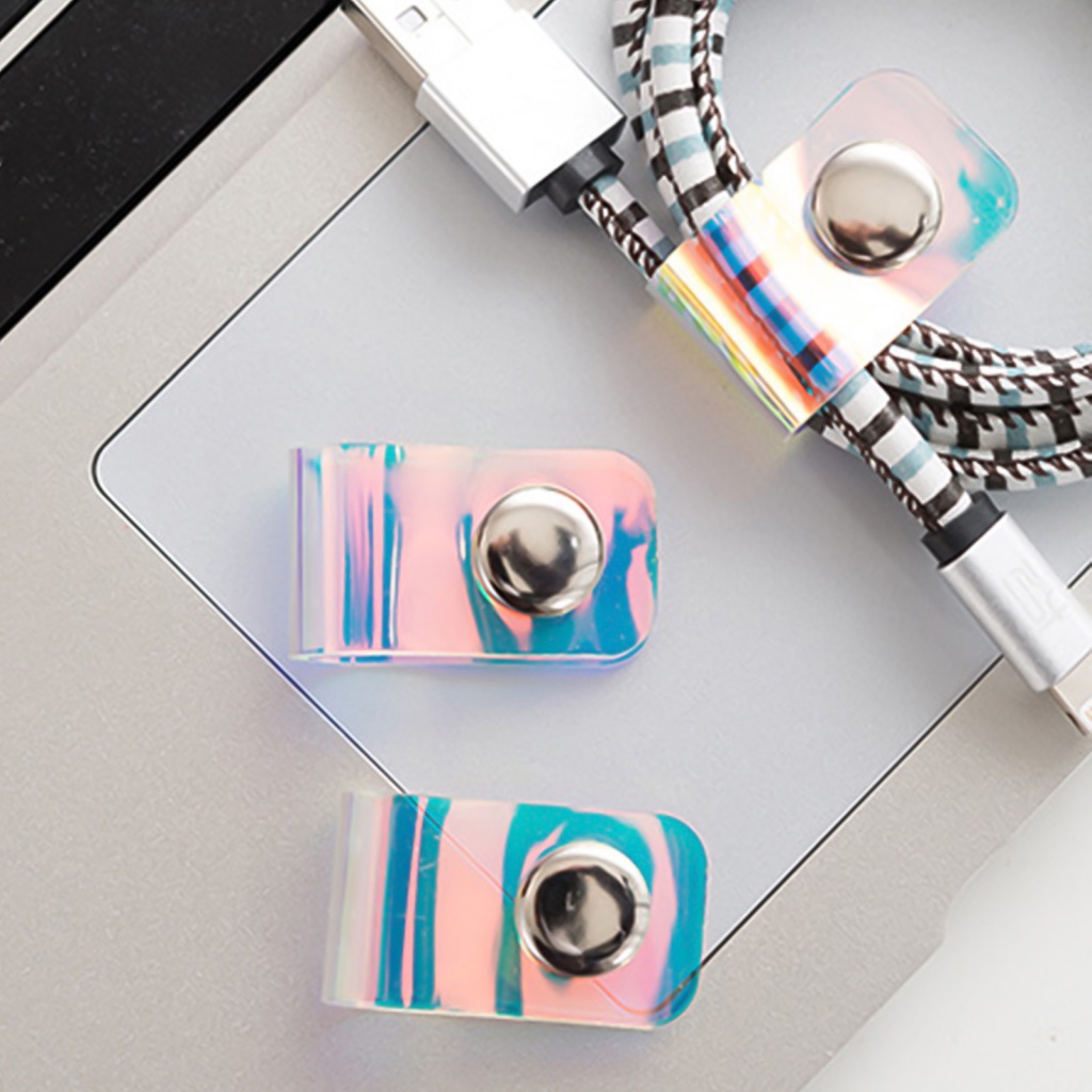 Dụng Cụ Quấn Gọn Dây Cáp Hình Hoa Hướng Dương Tiện Dụng