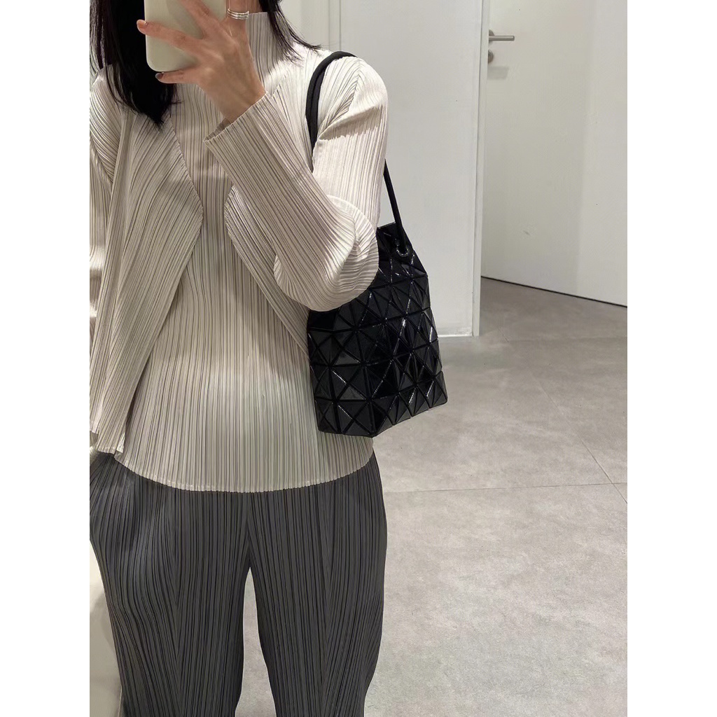 🎉PROMO🎉🍒💯 Issey Miyake Baobao Túi Đeo Chéo Baobao IsSEY Miyake Wring Hàng Mới 100% Túi Đeo Hông Thời Trang Dành Cho Nữ