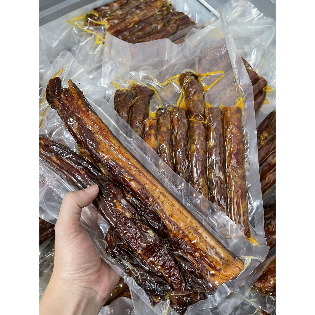 Ba Chỉ Hun Khói  Ba Chỉ Gác Bếp Gói 500g - Chim Sẻ Food