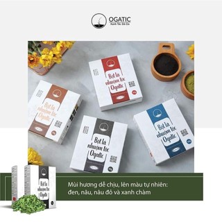Bột Nhuộm  Tóc Ogatic Mầu Nâu