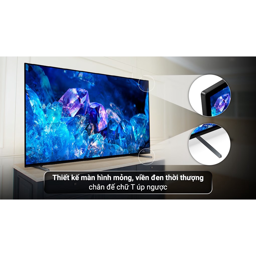 Google Tivi OLED Sony 4K 77 inch XR-77A80K (Miễn phí giao tại HCM-ngoài tỉnh liên hệ shop) | BigBuy360 - bigbuy360.vn