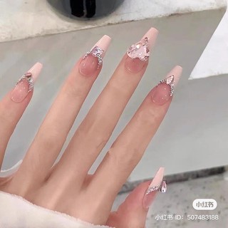 Set đá khối tim gắn móng các màu
