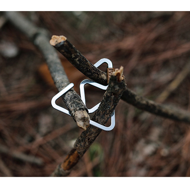 Set 4 Móc Treo Đồ Hình Chữ S Bằng Thép Không Gỉ Đa Năng