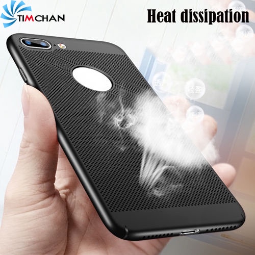Ốp Điện Thoại Nhựa Cứng Thoáng Khí Tản Nhiệt Cho IPhone 5 / 5s / 6 / 6s / 6s Plus / 7 / 7 Plus