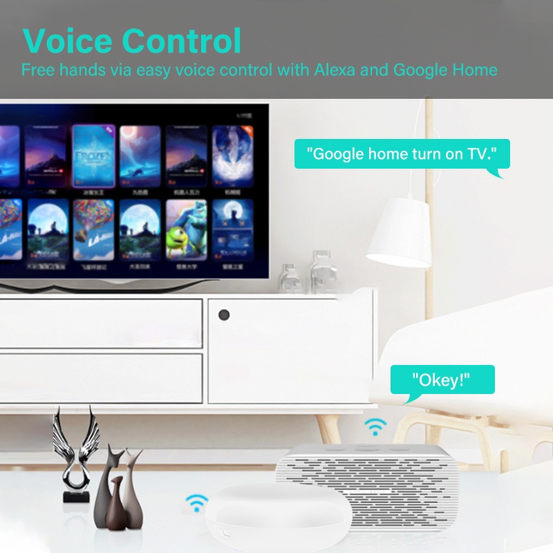 Điều Khiển Từ Xa Không Dây WiFi Thông Minh Tuya / Life APP Cho TV / Máy Lạnh