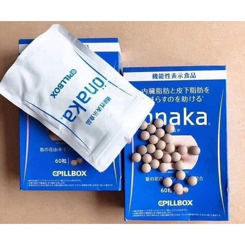 Viên Uống Giảm Mỡ Bụng Onaka PillboxNhật Bản 60 viên