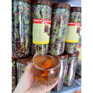 Trà Đậu Đen xanh lòng-Gạo lức Huyết rồng Đậu Đỏ_lá dứa