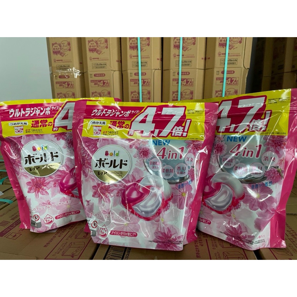 Viên giặt Nhật bản Gelball 3D-4D  - Nhật Bản