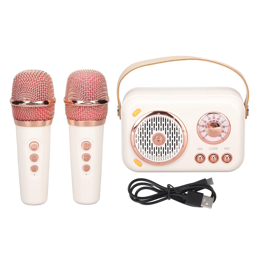 Có thể bán buôn Máy Karaoke Đa Năng Bass Tăng Cường 6 Chế Độ Di Động Bluetooth PA Hệ Thống Loa Có Mic Dành Cho Trẻ Em Và Người Lớn Washington057 Hàng giao ngay