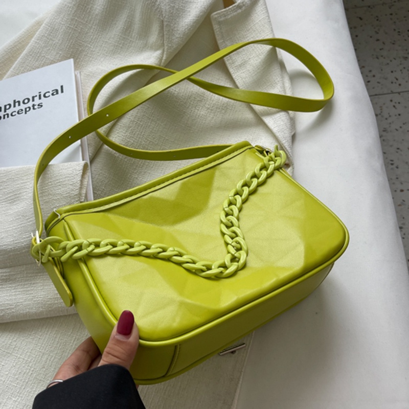 Túi Đeo Chéo Màu Kẹo Đơn Giản Thời Trang Hàn Quốc Cho Nữ