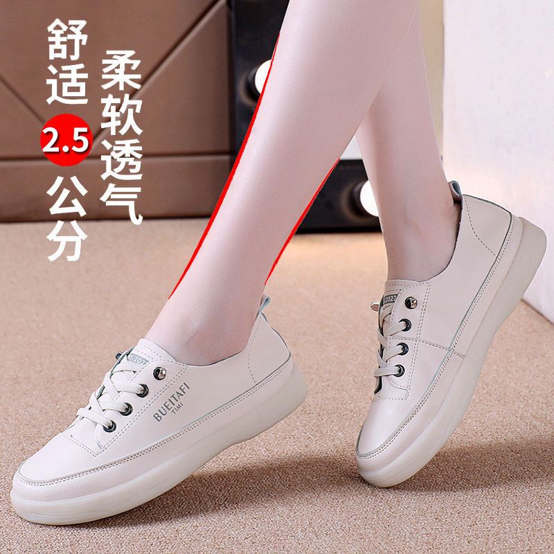 Giày Oxford Da Mềm Đế Bằng Thoáng Khí Thời Trang Mùa Xuân 2023 Cho Nữ