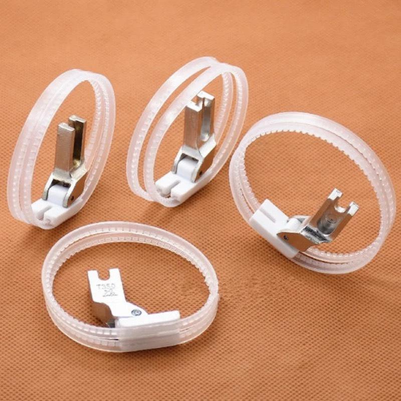 Chân vịt vòng nhựa bánh xe dùng cho máy may công nghiệp 1 kim