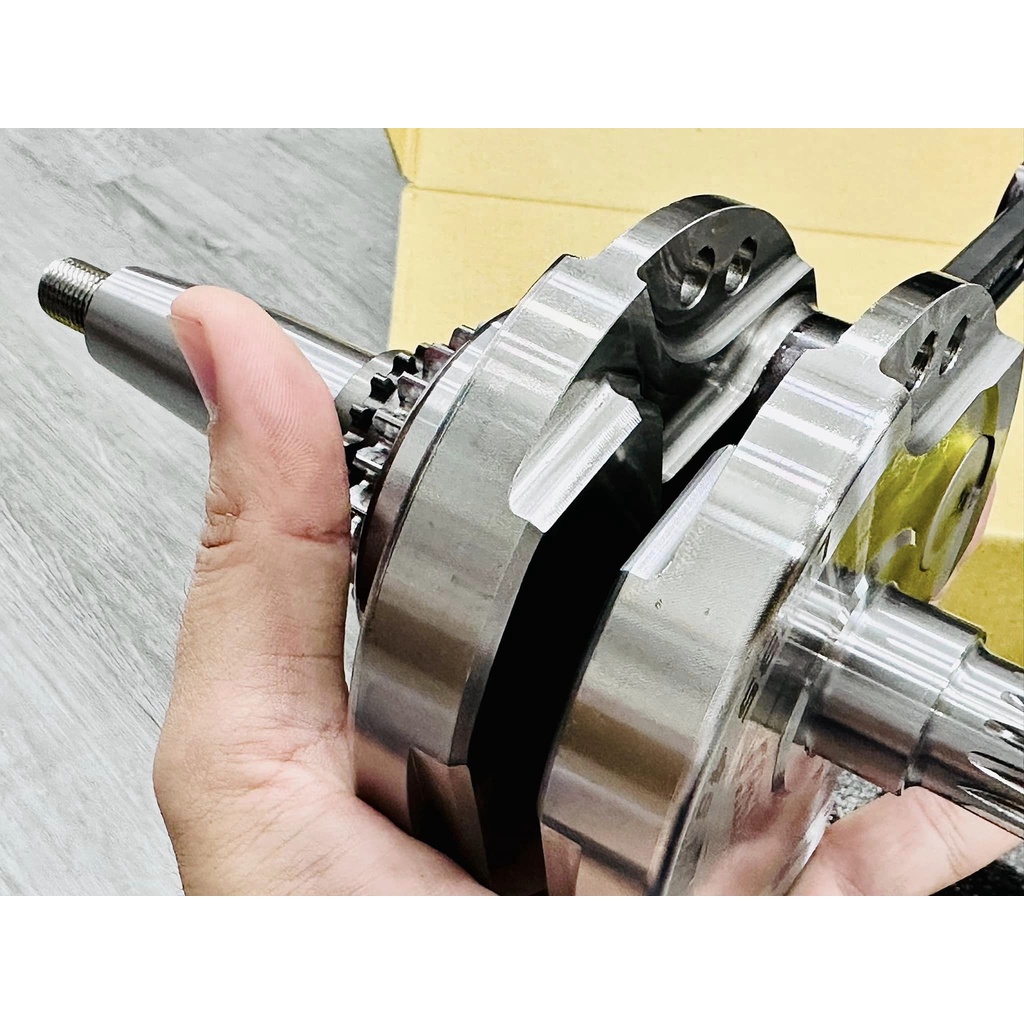 Dên FASSTEK RACING +4.65  tay 102 cho Exciter 135 CÔN TỰ ĐỘNG