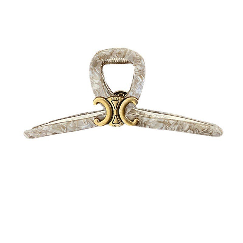 Kẹp Tóc retro Oversize Cao Cấp Thời Trang Hàn Quốc Cho Nữ