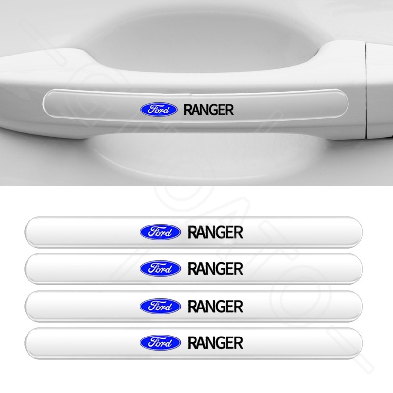 GTIOATO Cho Ford Ranger Miếng Dán Tay Nắm Cửa Ô Tô Trong Suốt Chống Xước Trầy Xe Hơi Miếng Dán Hõm Cửa Ô Tô Dán Xe Trang Trí ô Tô