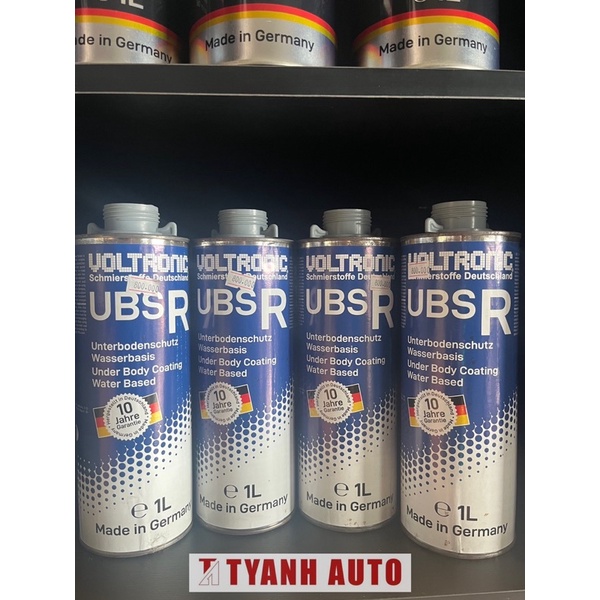 Dung Dịch Phủ Gầm Oto Voltronic UBS-R Black Undercoat Water Base 1L