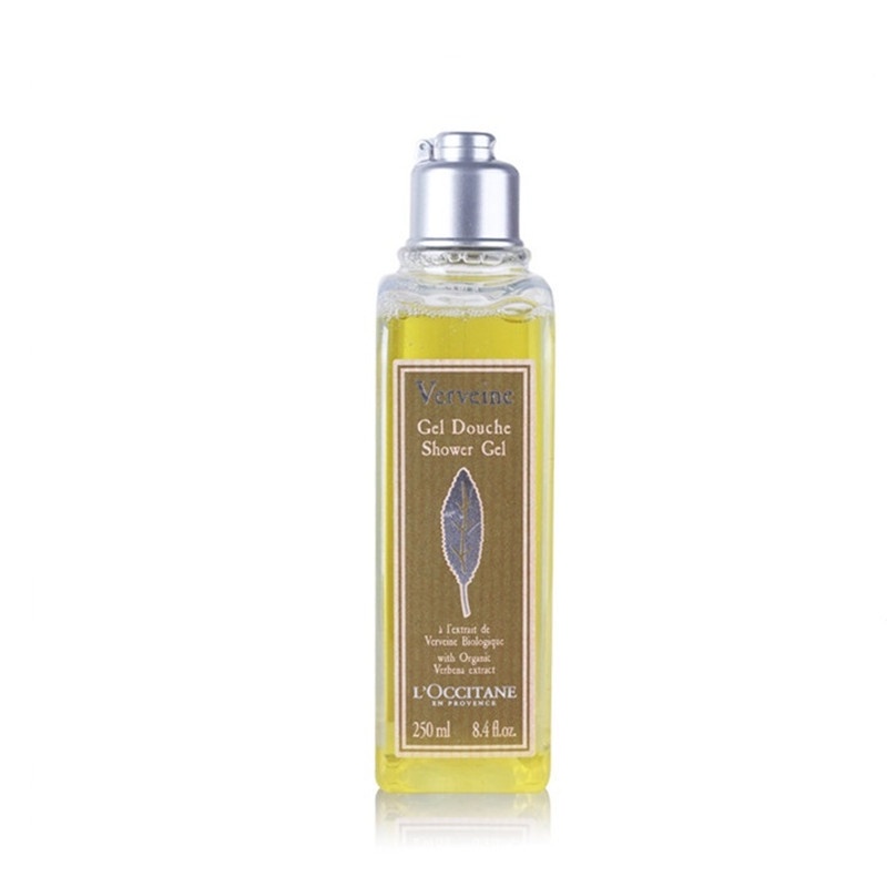L'Occitane Fresh Verbena Shower Gel Shower Gel Moisturizing Rejuvenating Skin Cuticle Deep Cleaning 250ml Gel Tắm Verbena Tươi Mát Dưỡng Ẩm Trẻ Hóa Làn Da 250ml