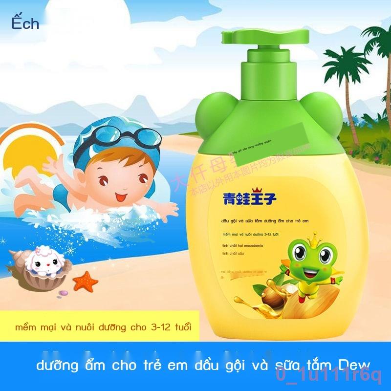 Dầu gội dưỡng ẩm dành cho trẻ em Sữa tắm Wash and Care Sản phẩm sơ sinh 2 trong 1 không chứa siliconr65
