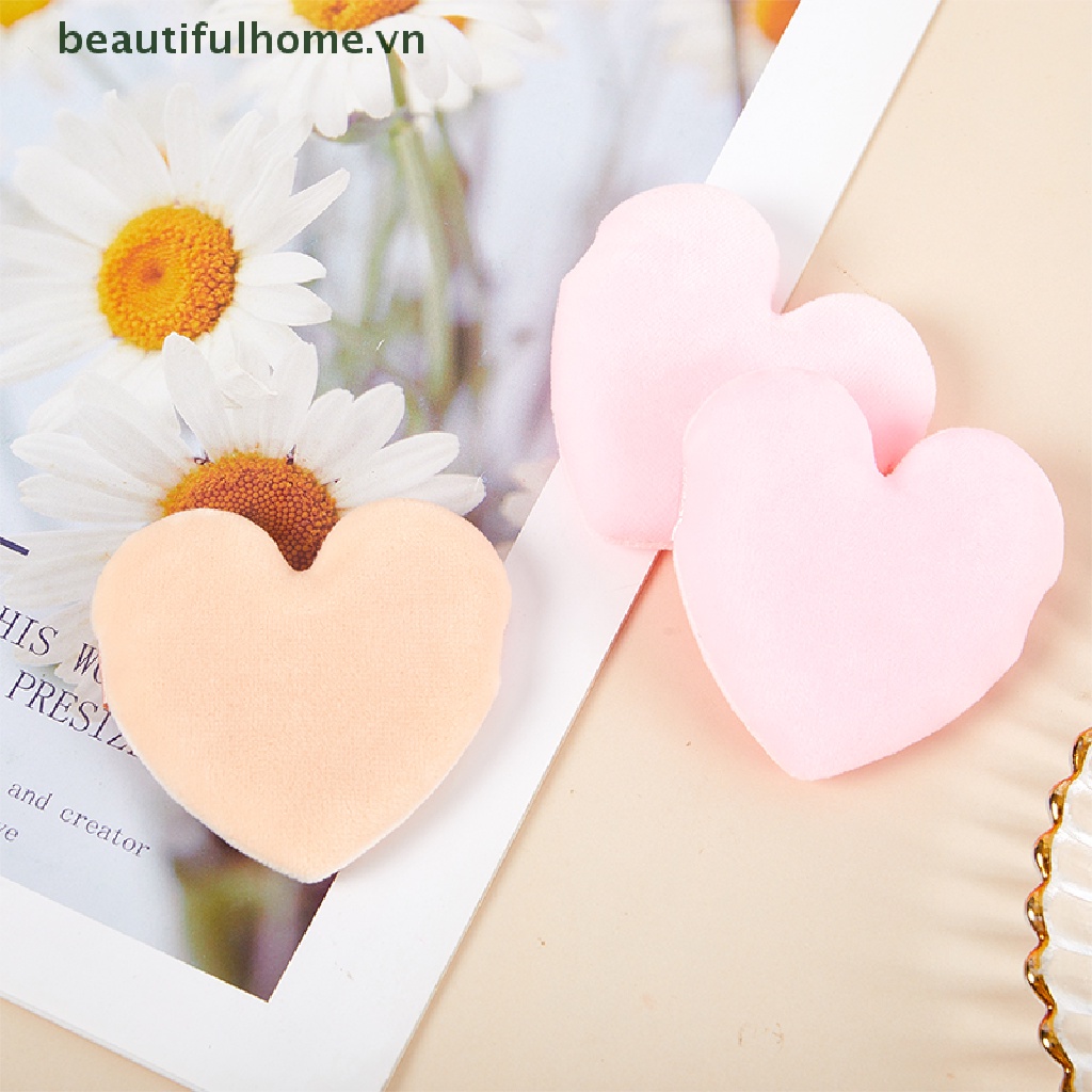 Set 2 Mút Trang Điểm Trái Tim Xinh Xắn