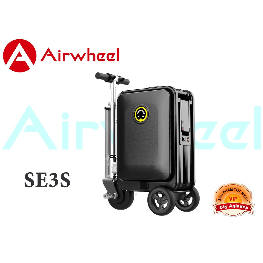 [Tổng Hợp] Vali điện thông minh cao cấp Airwheel S3mini/ S3S đẳng cấp, sang trọng Có pin sạc dự phòng