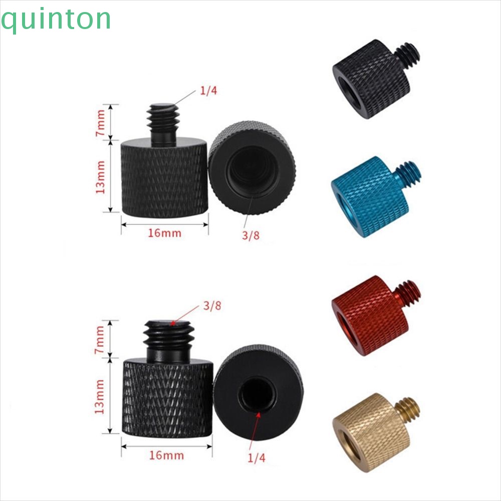 Đầu Nối Chuyển Đổi Chân Máy Ảnh Tripod Bằng Nhôm Tháo Lắp Nhanh 1 / 4 Sang 3 / 8 Inch