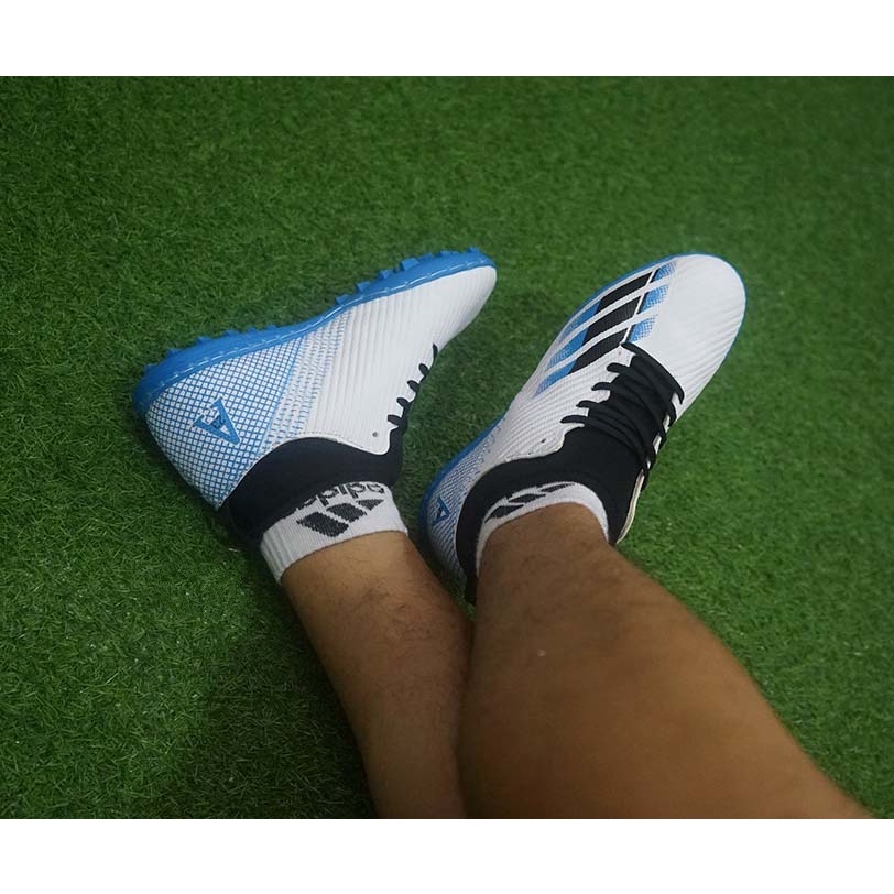 GIÀY ĐÁ BÓNG SÂN CỎ NHÂN TẠO, GIÀY ĐÁ BANH PREDATO CỔ CAO ĐẾ CAO SU ĐÃ KHÂU FULL ĐẾ