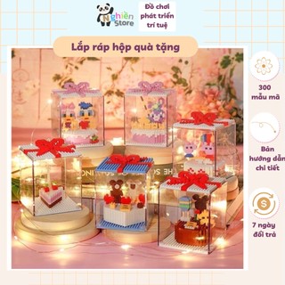 Mô hình lắp ráp 3d hộp quà lắp ráp mô hình 3d quà tặng sinh nhật quà noel quà tặng 14/2 đồ chơi lắp ráp Nghiền Store