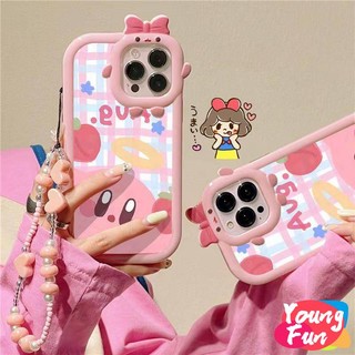 Kirby 6/6plus/6s/6splus/7/7plus/8/8plus/x/xr/xs/11/12/13/pro/max/plus/promax iphone case quái vật