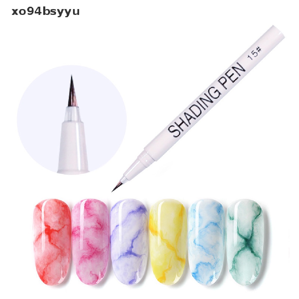 Bút Vẽ Trang Trí Móng Nghệ Thuật Xo94Bsyu 15 Màu Gradient Không Nhòe DIY