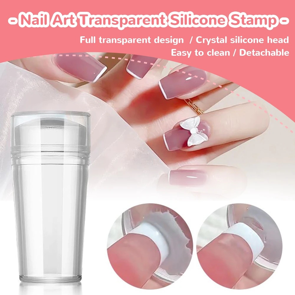 Bút Silicone Trong Suốt Dùng Trang Trí Móng Tay Nghệ Thuật DIY