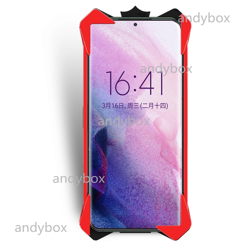 Ốp Điện Thoại Hợp Kim Nhôm Dạng Giáp Cho Samsung S22 S21 Ultra Galaxy Note20 Ultra Note 20