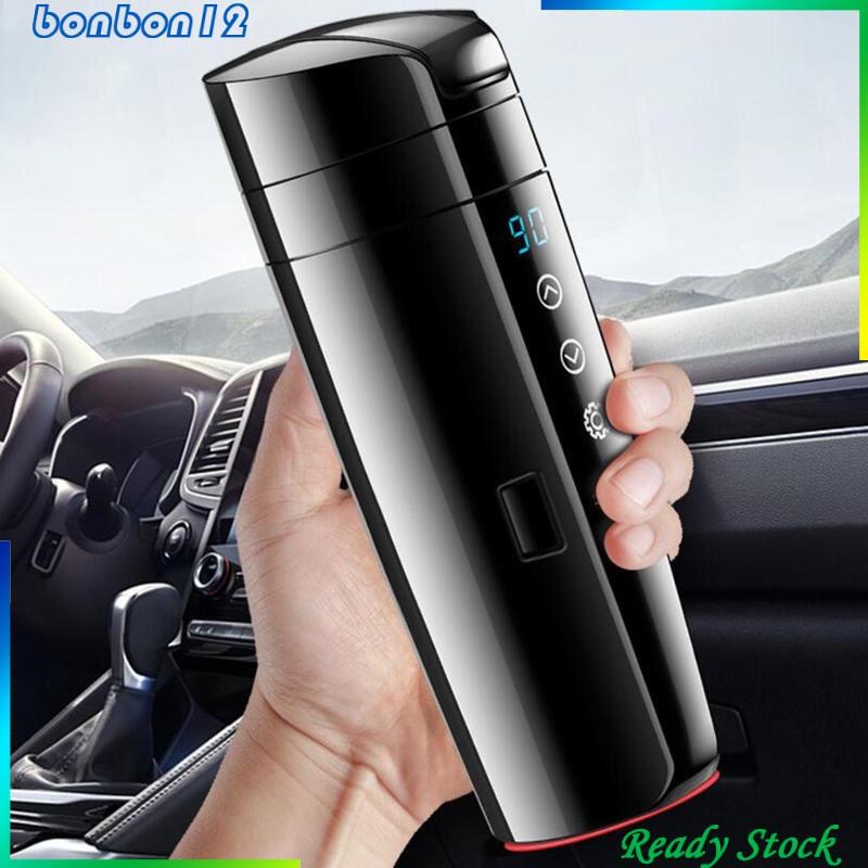 Ấm Đun Nước 12V 24V Có Màn Hình Hiển Thị Nhiệt Độ Cho Xe Hơi