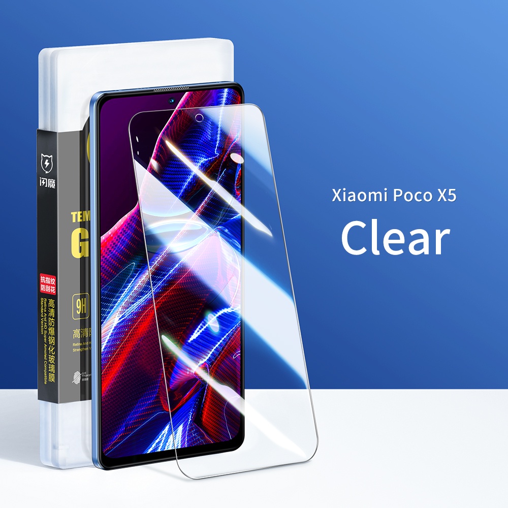 SmartDevil Kính cường lực màn hình điện thoại SMARTDEVIL chống ánh sáng xanh cho Xiaomi Poco X5 Pro Poco X5 Poco F5 Redmi Note 12 Pro