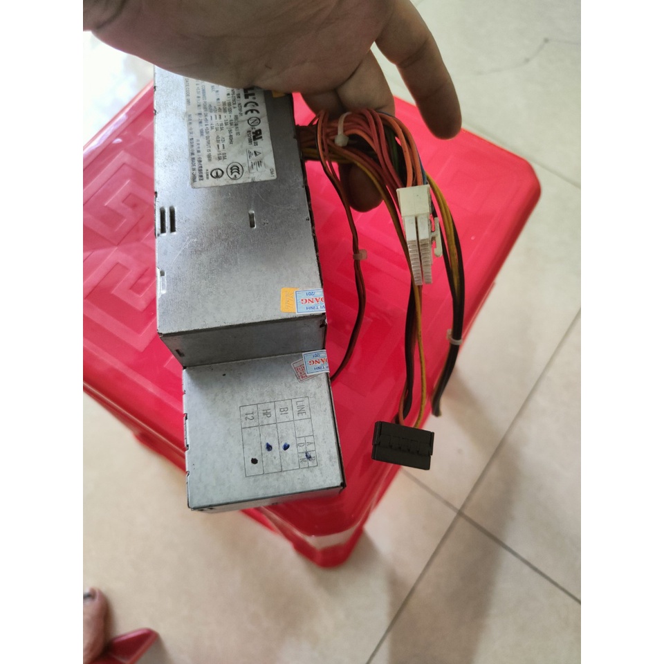 Nguồn máy bộ dell optiplex 740,745,755,760,380,320,360  cây thùng nhỏ,giắc cắm lớn