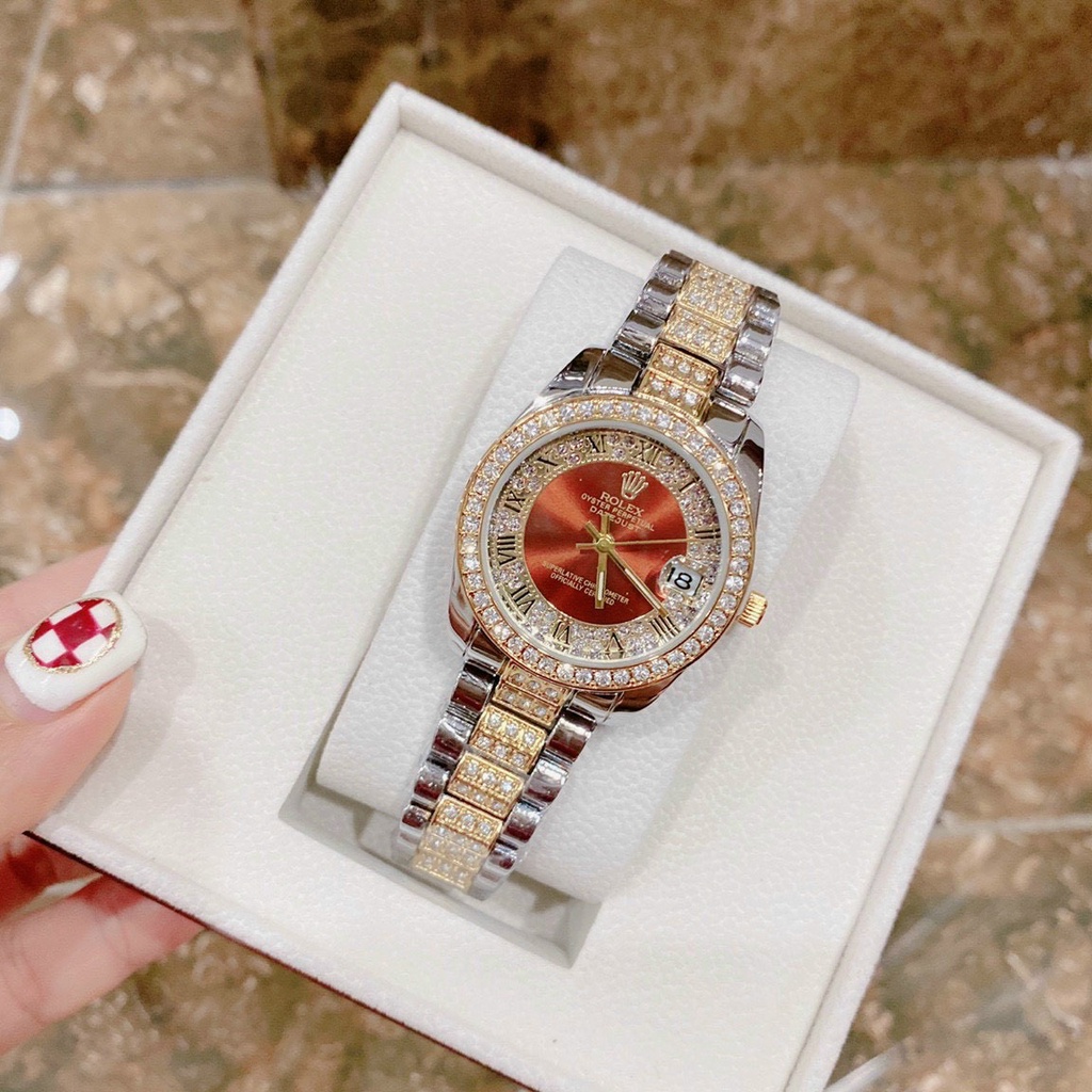 Đồng hồ nữ Rolex cao cấp - chống nước