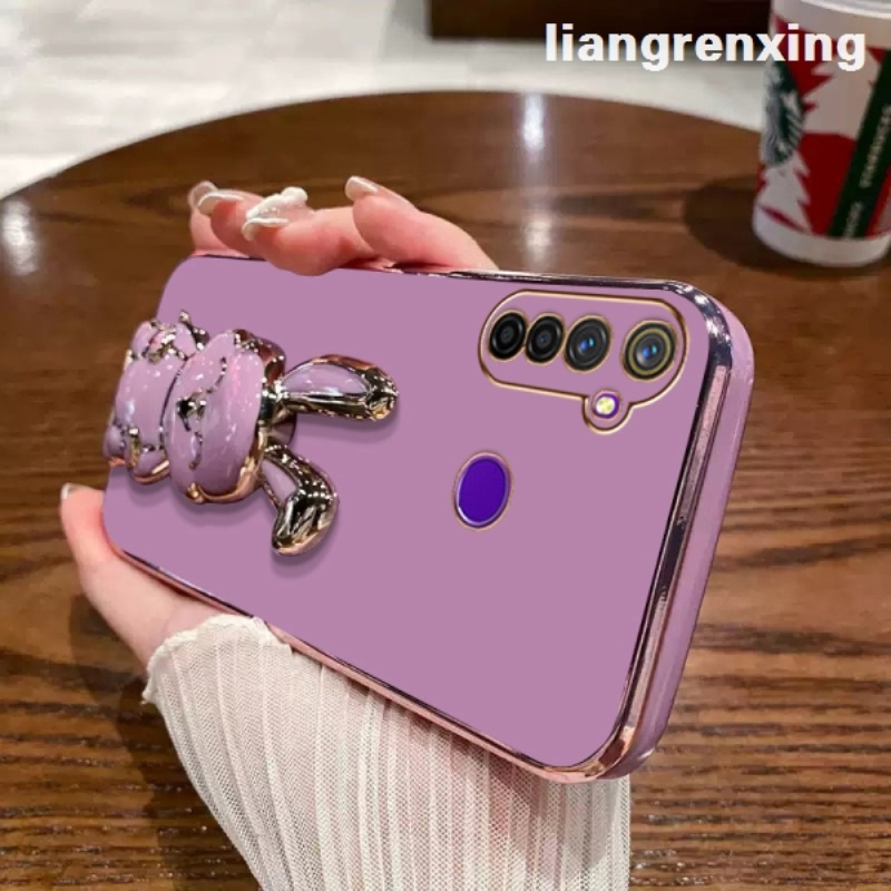 Ốp lưng realme 5 realme c3 realme 5i realme 6i realme 5 pro Ốp Điện Thoại Silicon Mềm Chống Sốc Mạ Điện DDTZZJ01 Cho realme 5 realme c3 realme 5i realme 6i realme 5 pro viền vuông cute