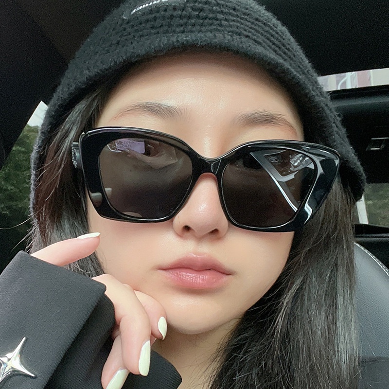 Kính Mát Mắt Mèo Oversize Nhiều Màu Sắc Thời Trang Hàn Quốc