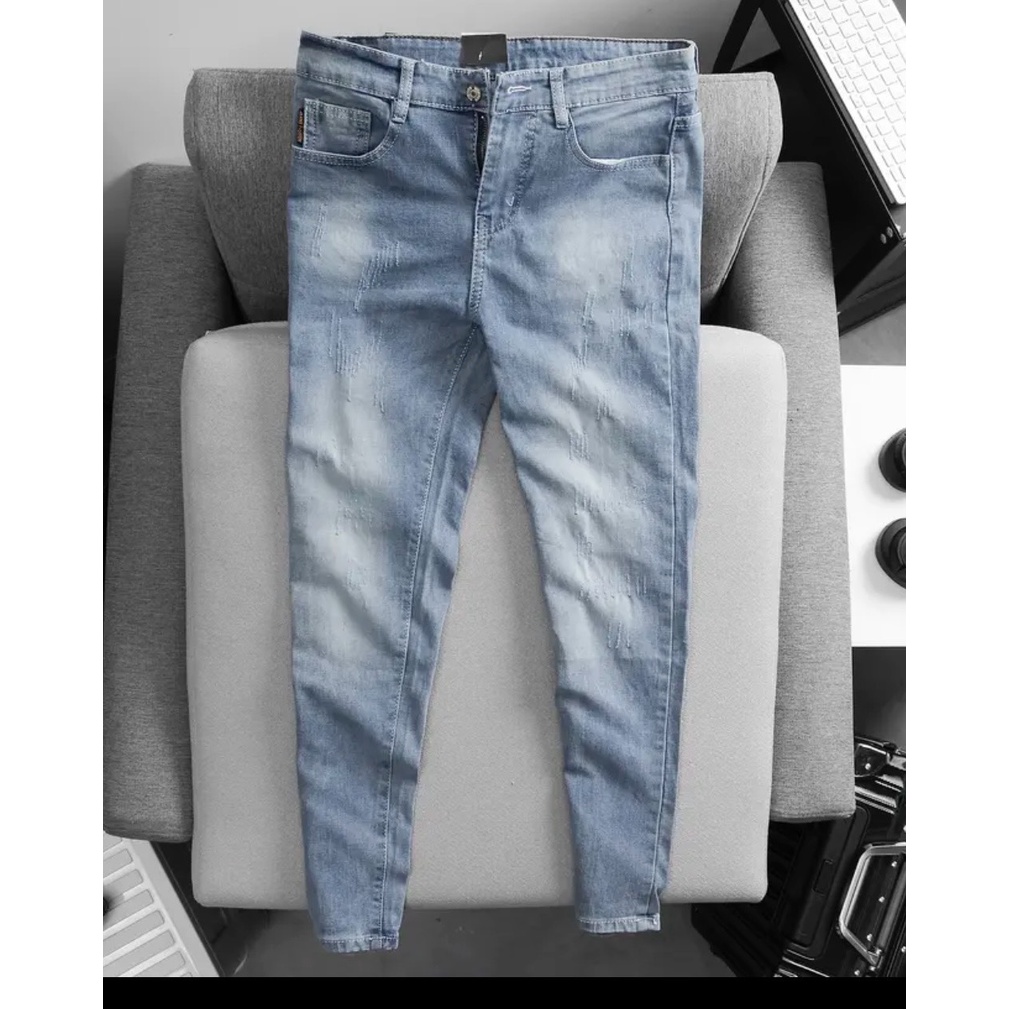 Quần jeans Nam cao cấp size 28 đến 32 [ FREESHIP Khi Mua hàng] Vải dày và co giãn.